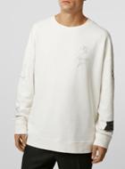 Topman Mens Curtis Kulig White Graphic Sweater