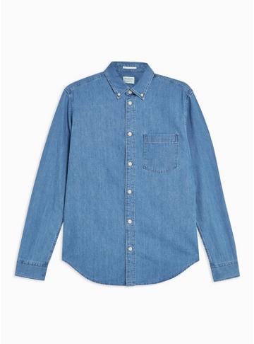 Selected Homme Mens Selected Homme Blue Shirt