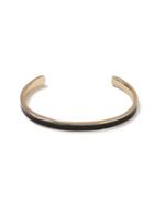 Topman Mens Black Gold Band Bracelet*