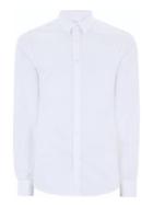 Topman Mens White Premium Egyptian Cotton Double Cuff Long Sleeve Shirt