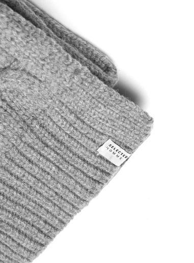 Topman Mens Selected Homme Grey Textured Pattern Scarf
