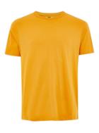 Topman Mens Yellow Classic T-shirt