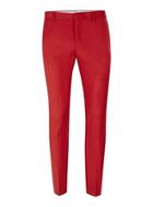 Topman Mens Bright Red Ultra Skinny Fit Suit Pants