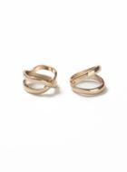 Topman Mens Gold Look Cut Out Ring 2 Pack*