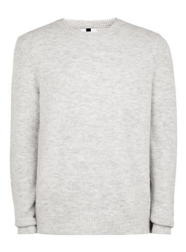 Topman Mens Classic Grey Jumper