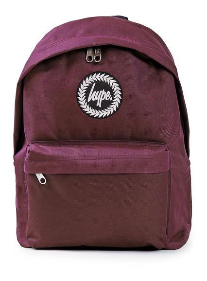 Topman Mens Red Hype Burgundy Backpack*