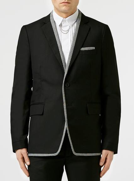 Topman Mens Rogues Of London Black Suit Jacket