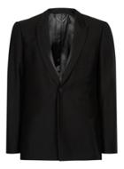 Topman Mens Black Satin Detail Skinny Fit Tuxedo Jacket