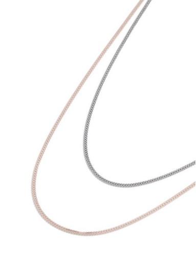 Topman Mens Multi Snake Chain Necklace*