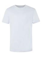 Topman Mens Grey Light Blue Crew Neck T-shirt