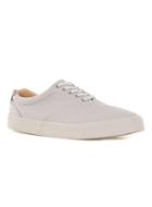 Topman Mens Grey Twill Sneakers