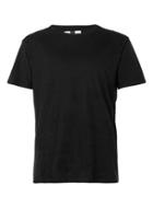 Topman Mens Black Faux Suede T-shirt
