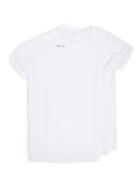 Topman Mens White Muscle Fit Roller Sleeve T-shirt 3 Pack