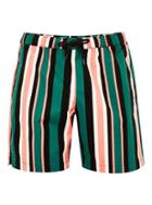 Topman Mens Green, Pink And Black Pull On Shorts