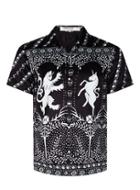 Topman Mens Topman Design Black And White Pearly King Print Shirt