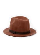 Topman Mens Red Rust High Crown Puritan Hat