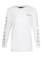 Topman Mens Nana Judy White Hustle Longline T-shirt
