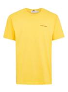 Topman Mens Yellow 'your Place' T-shirt