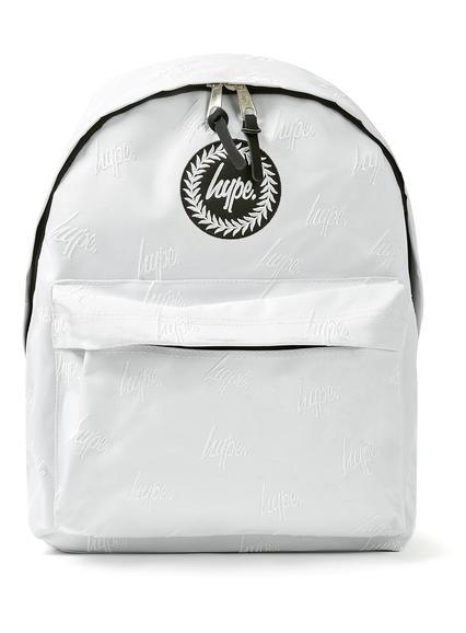 Topman Mens Hype White On White Backpack*