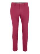 Topman Mens Bright Pink Textured Ultra Skinny Fit Suit Pants