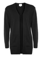 Topman Mens Black Clean Edge Cardigan