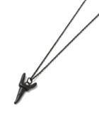 Topman Mens Black Tooth Necklace*
