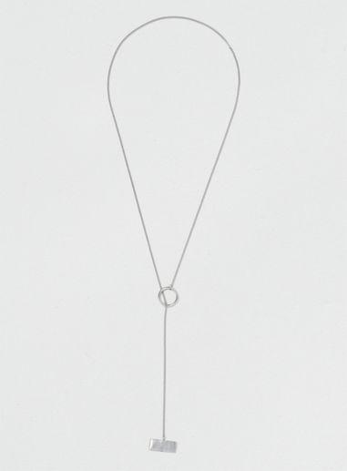 Topman Mens Metallic Interlinked Necklace*