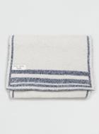 Topman Mens Multi Curtis Kulig Navy Lambswool Scarf