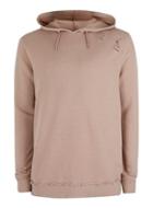 Topman Mens Brown Tan Distressed Classic Fit Hoodie