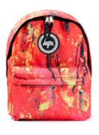 Topman Mens Red Hype Canvas Backpack*