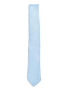 Topman Mens Premium Blue Silk Textured Tie