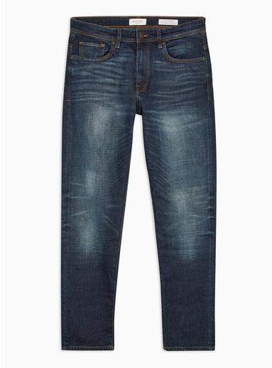 Selected Homme Mens Selected Homme Blue Tapered Toby Organic Cotton Jeans