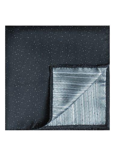 Topman Mens Navy Print Pocket Square