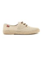 Topman Mens Vera White Lace Espadrilles