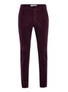 Topman Mens Red Burgundy Corduroy Stretch Skinny Pants