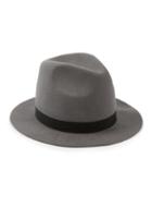 Topman Mens Light Grey Puritan Hat