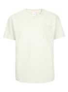 Topman Mens Ltd Washed Green Embroidered Short Sleeve T-shirt