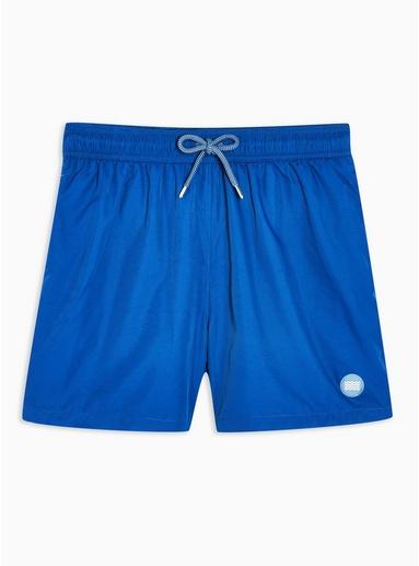 Topman Mens Navy Blue Swim Shorts
