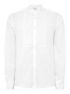 Topman Mens Premium White Slim Wing Collar Shirt