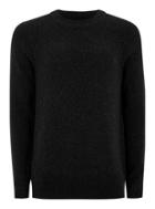 Topman Mens Selected Homme Black High Neck T-shirt