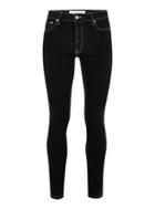 Topman Mens Black And White Contrast Stitch Stretch Skinny Jeans
