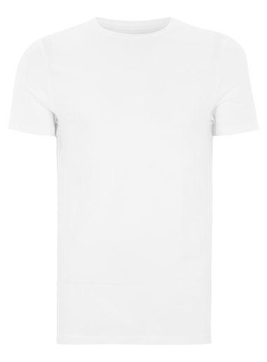 Topman Mens White Ultra Muscle T-shirt