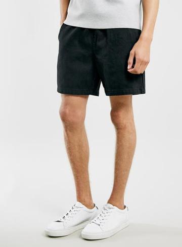 Topman Mens Ltd Montauk Surf Black Hang Ten Shorts