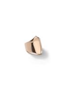 Topman Mens Gold Look Pointed Ring*