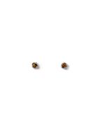 Topman Mens Brown Tiger's Eye Earrings*