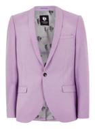 Topman Mens Purple Twisted Tailor Lilac 'ellroy' Blazer