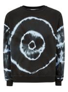 Topman Mens Blue Rinse Vintage's Black Tie Dye Sweatshirt*