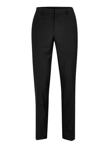 Topman Mens Black Skinny Fit Suit Pants