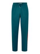 Topman Mens Blue Teal Taping Poly Tricot Joggers
