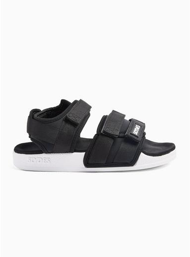 Topman Mens Sldyes Black 'runner' Sandals